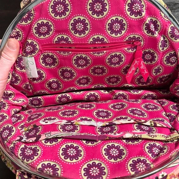 Rare bowling ball bag shape Vera Bradleypurse - Picture 4 of 6